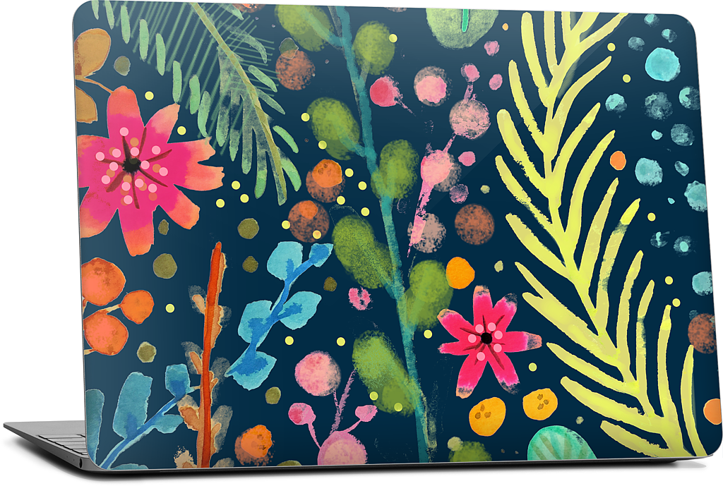 Les Prairies Navy MacBook Skin