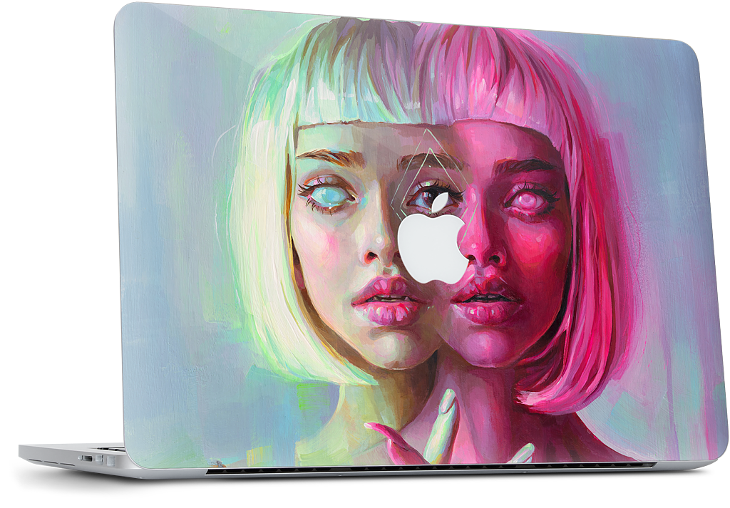 Double MacBook Skin
