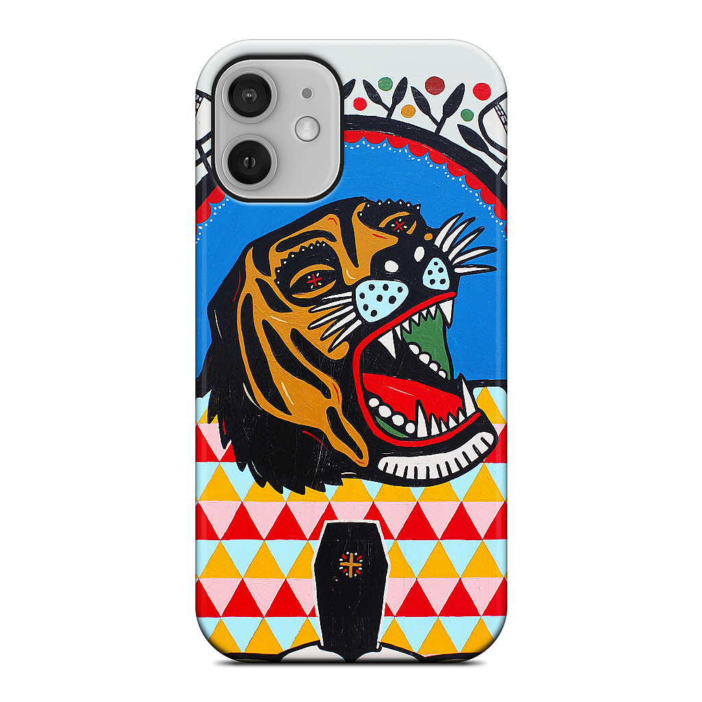 Tiger Coffin iPhone Case