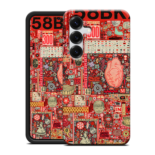 Big Numbers - Heart and Teeth Samsung Case