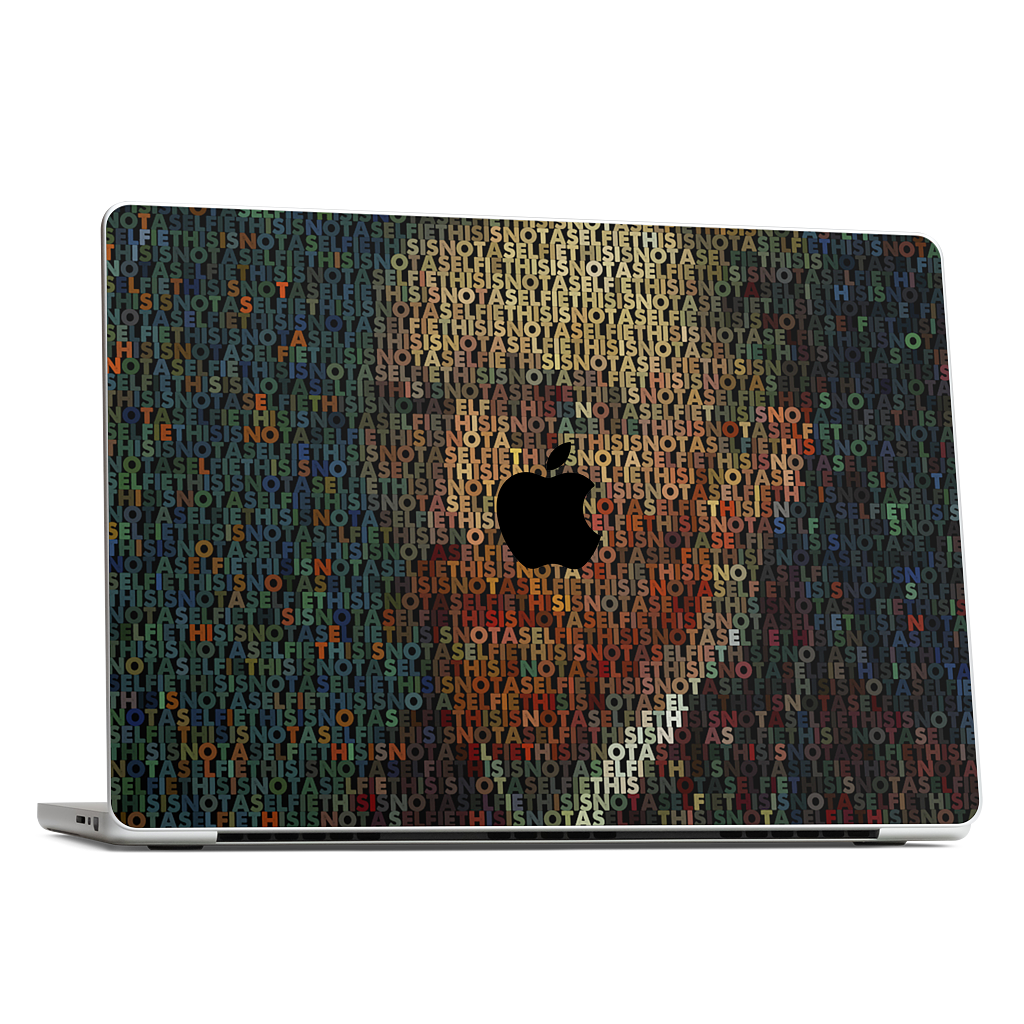 This Is Not A Selfie II MacBook Skin