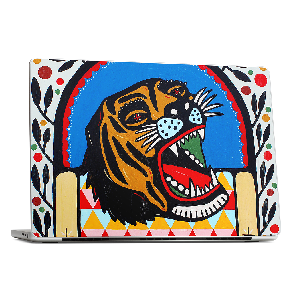 Tiger Coffin MacBook Skin