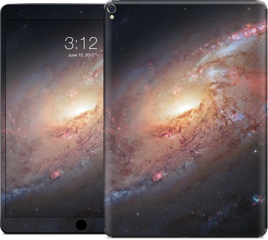 M106 Spiral Galaxy iPad Skin