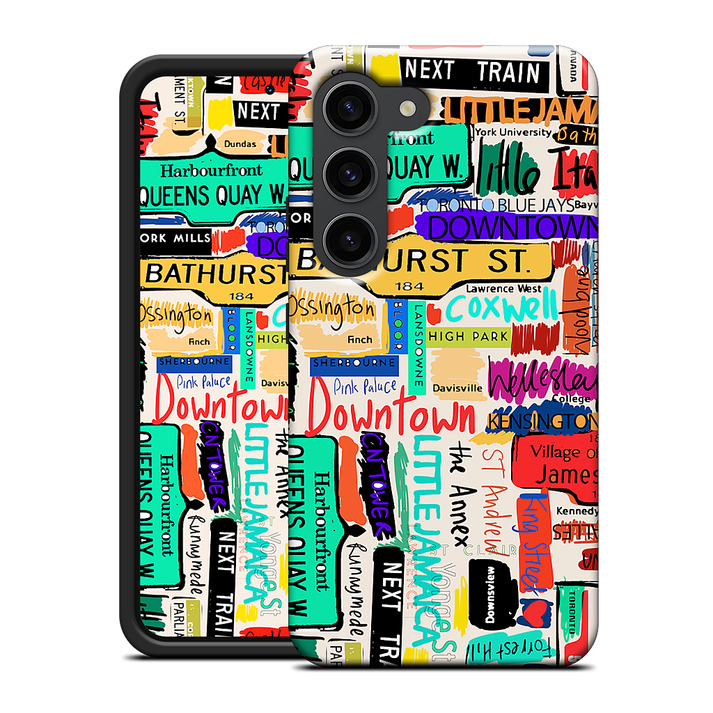 Toronto words Samsung Case