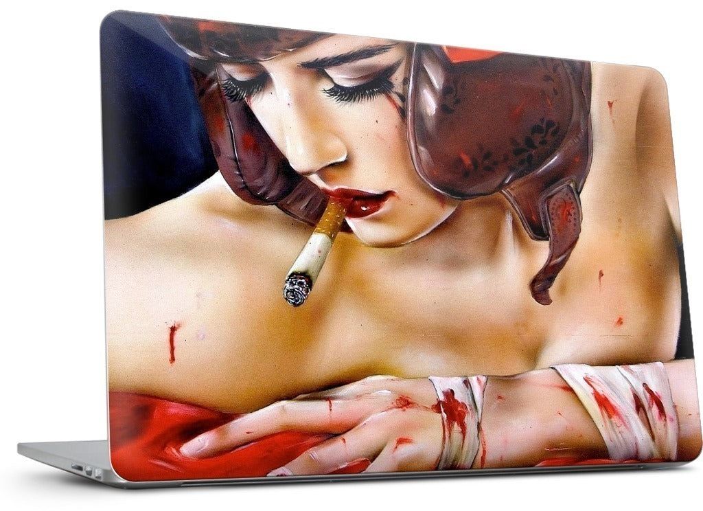 Bloody Knuckles MacBook Skin