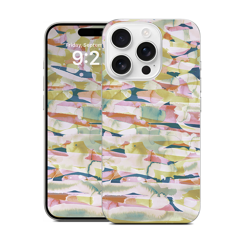 Watercolor Pastiche iPhone Skin