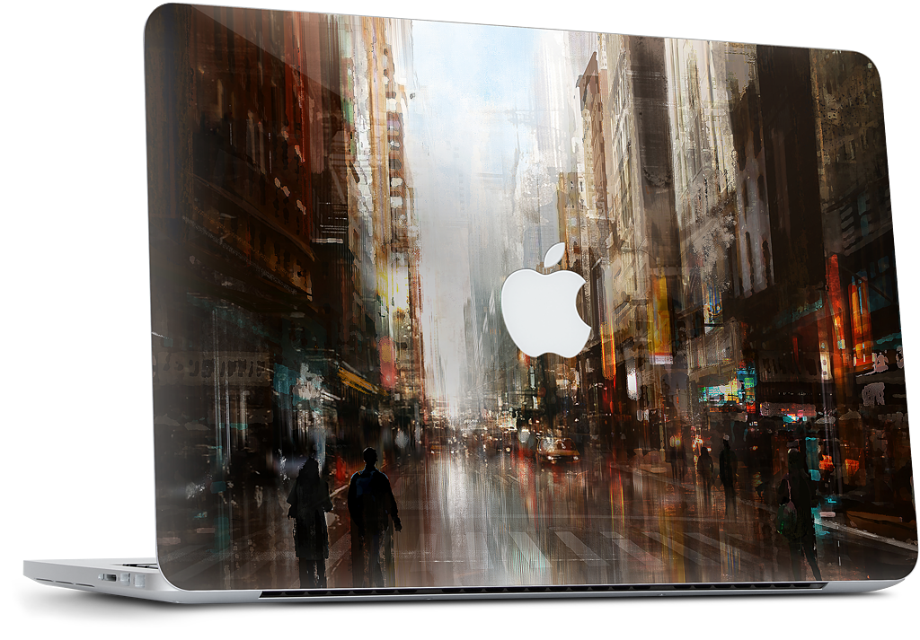 Cityscape MacBook Skin