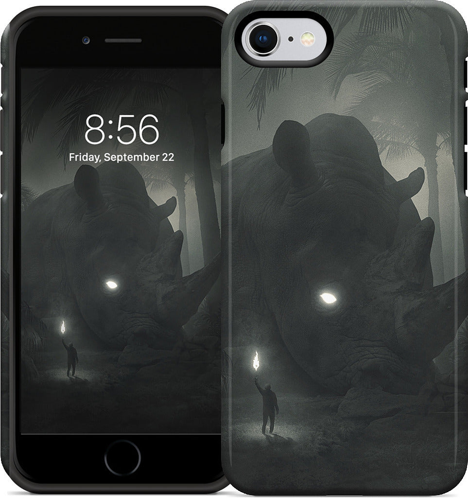 Face of Fear iPhone Case