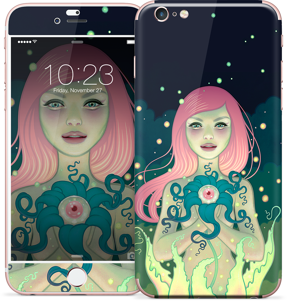 Midnight Bloom iPhone Skin