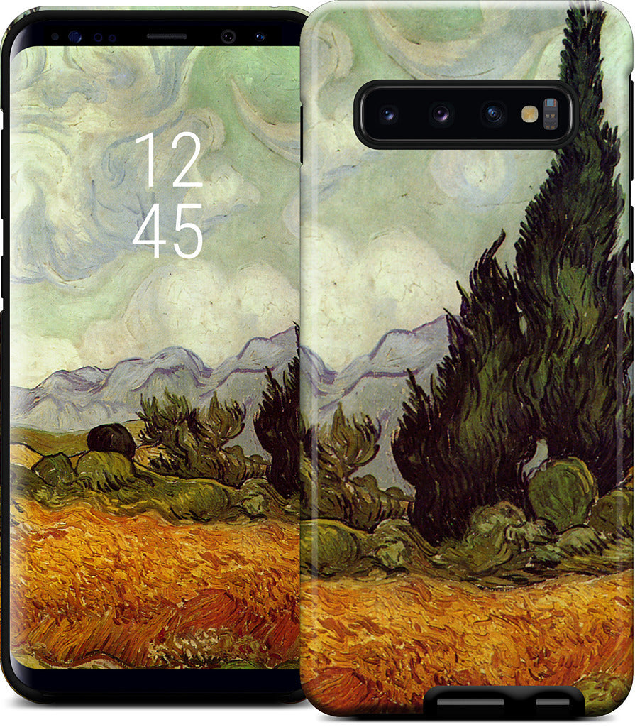 A Wheatfield with Cypresses Samsung Case