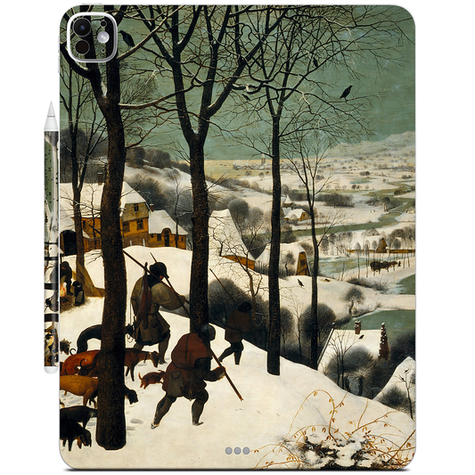 Hunters in the Snow iPad Skin