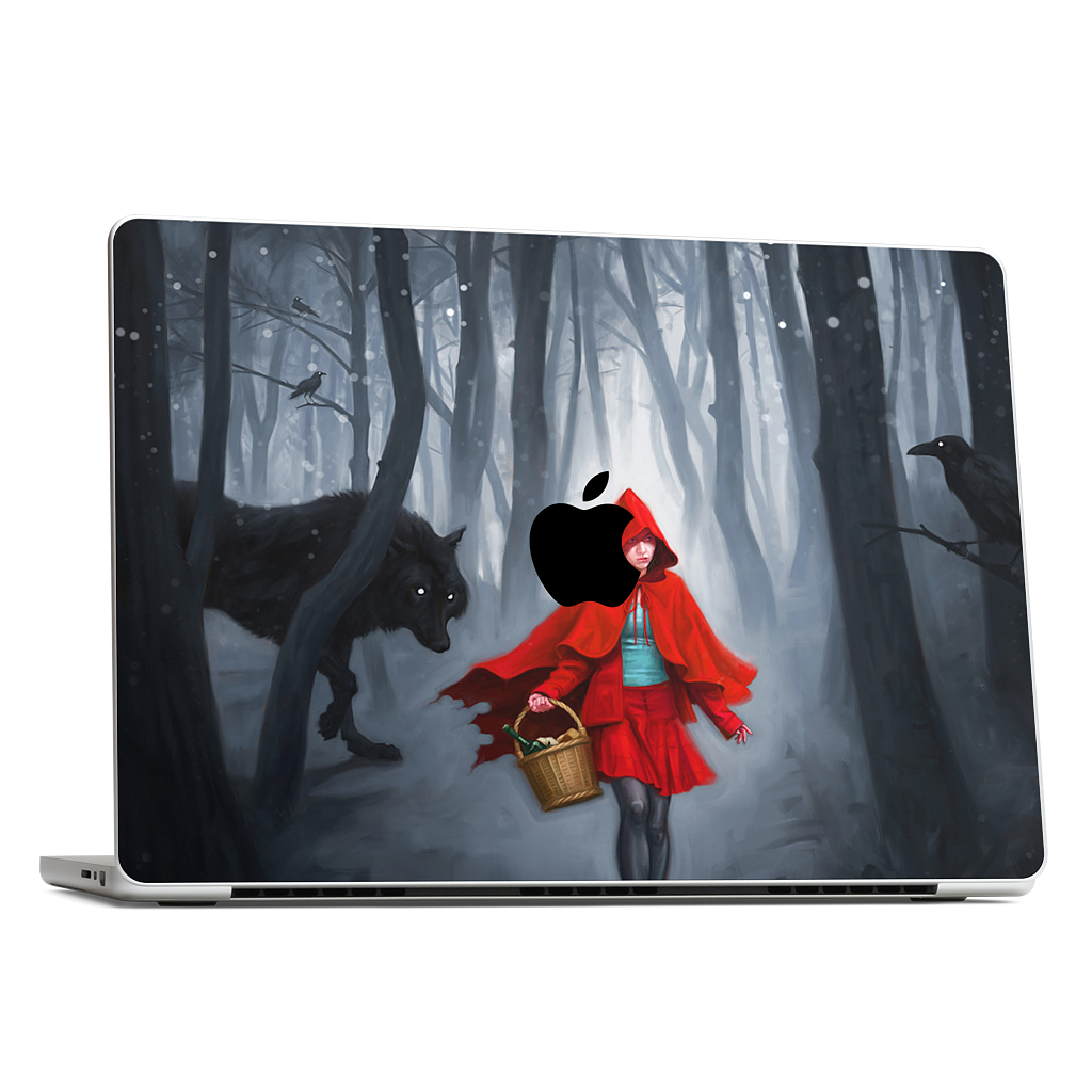 Little Red Riding Hood MacBook Skin