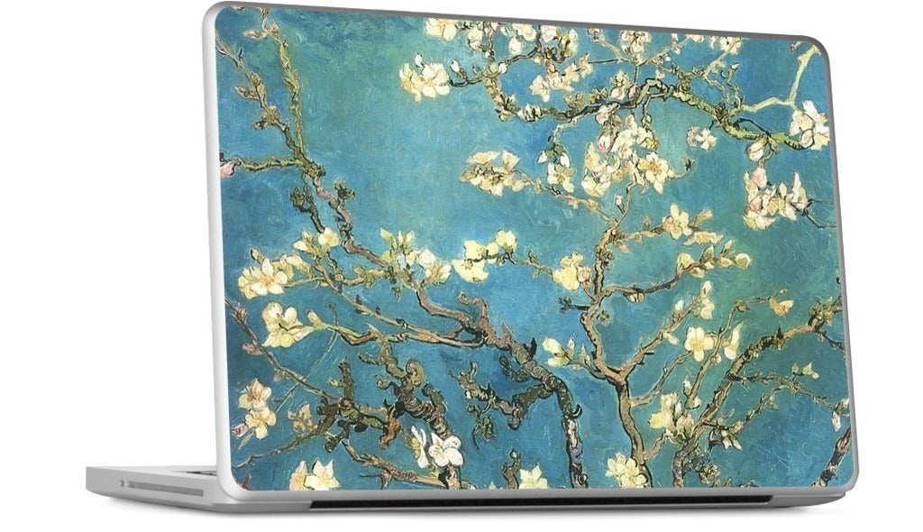Almond Branches in Bloom MacBook Skin