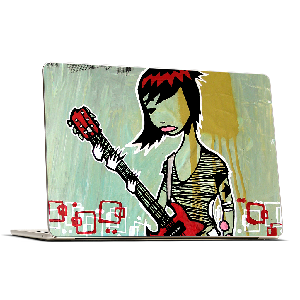 Guitar Hero MacBook Skin