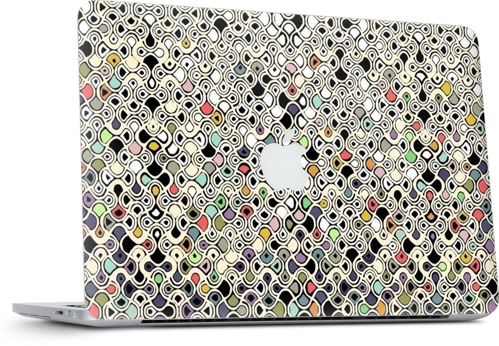 cellular ombre MacBook Skin