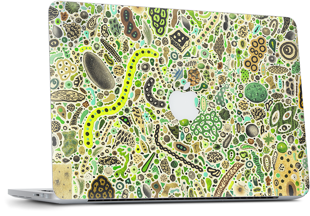 Microbes MacBook Skin
