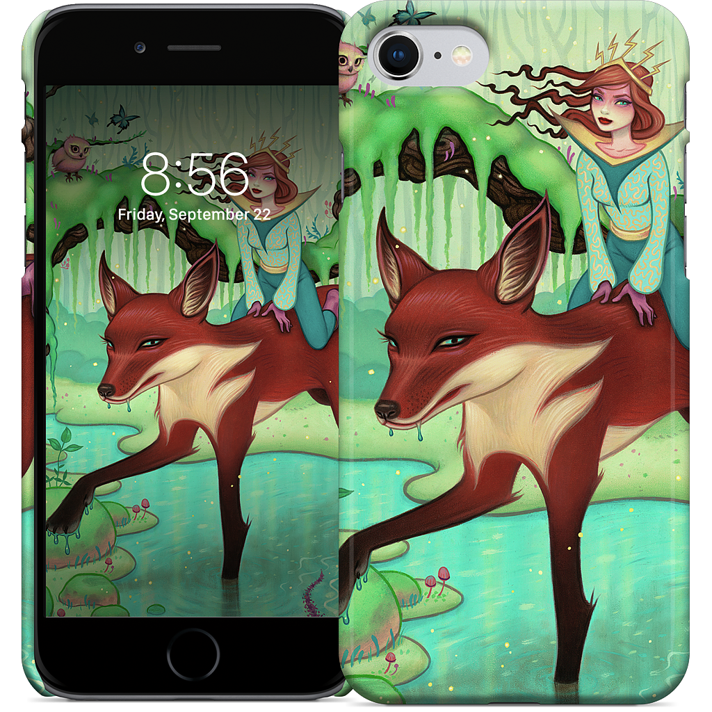 The Fox's Respite iPhone Case