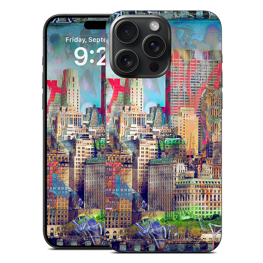 Graffiti Skyline iPhone Skin