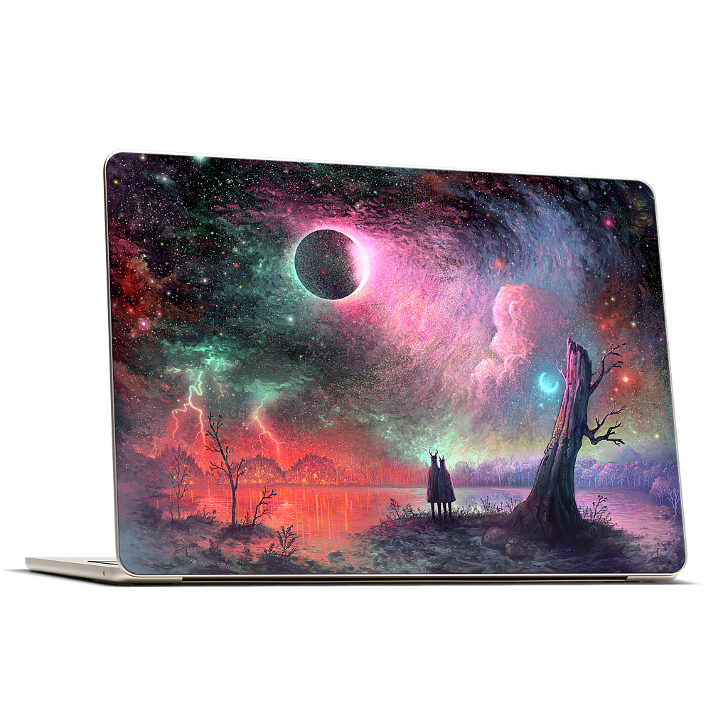 Together Through the Shifting Tides MacBook Skin