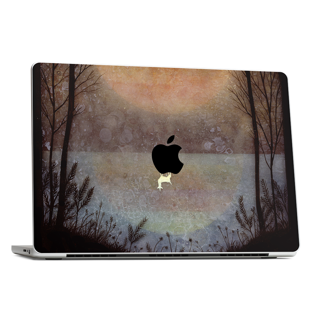 A Placid Pause MacBook Skin