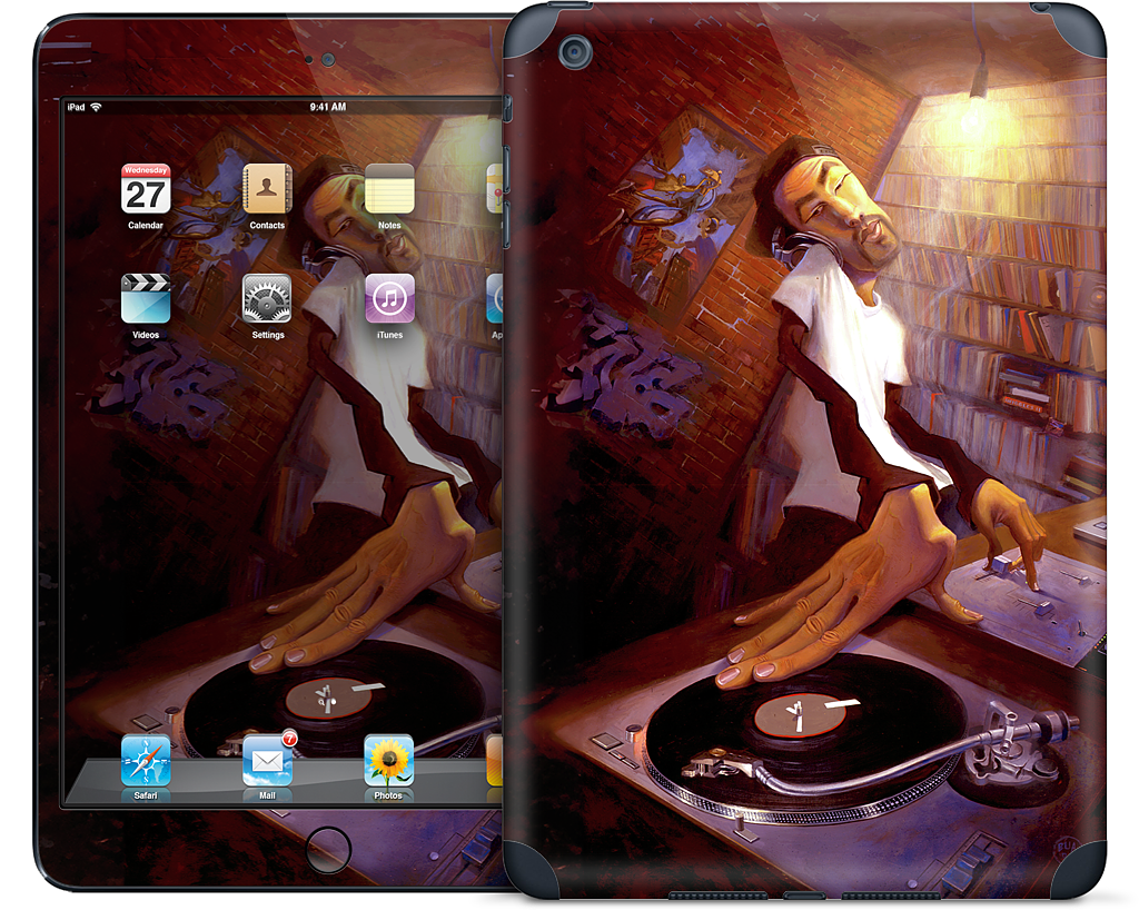 The DJ iPad Skin