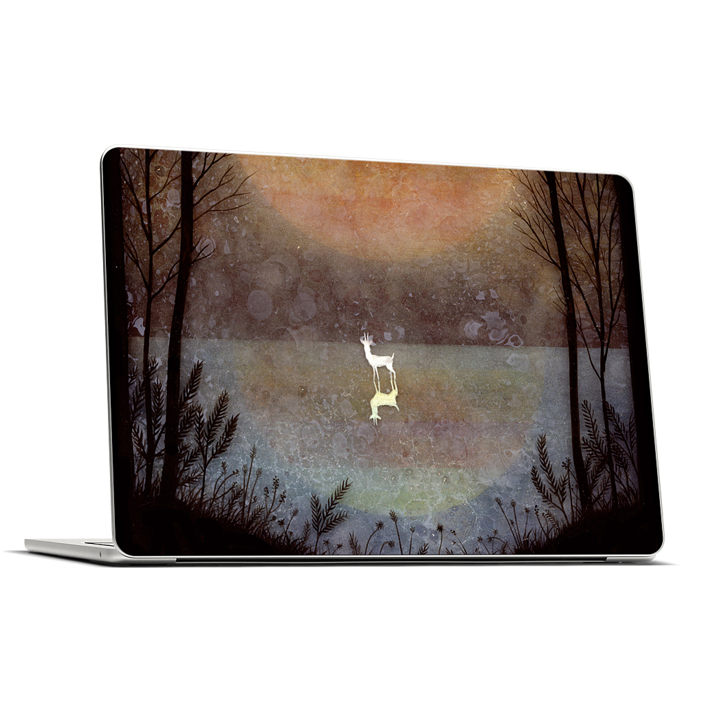 A Placid Pause MacBook Skin