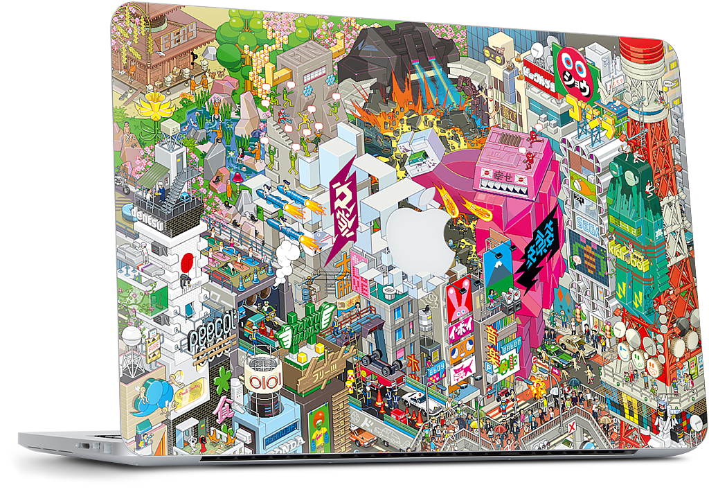 Tokyo MacBook Skin