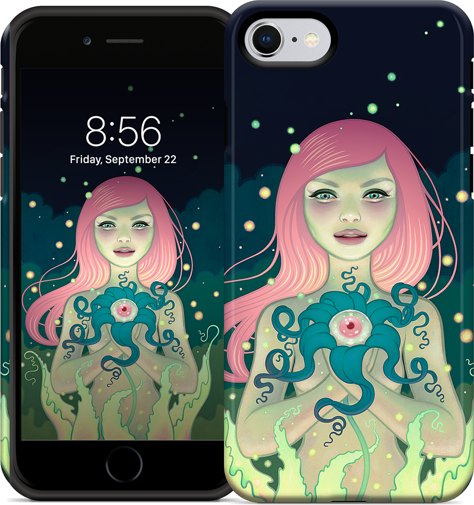 Midnight Bloom iPhone Case