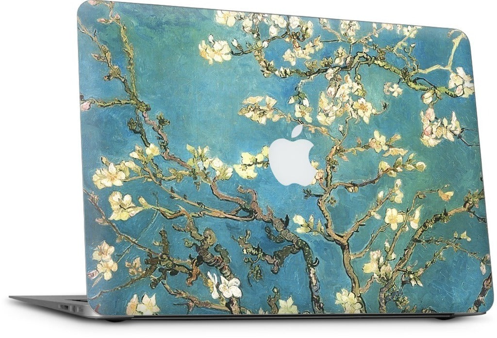 Almond Branches in Bloom MacBook Skin