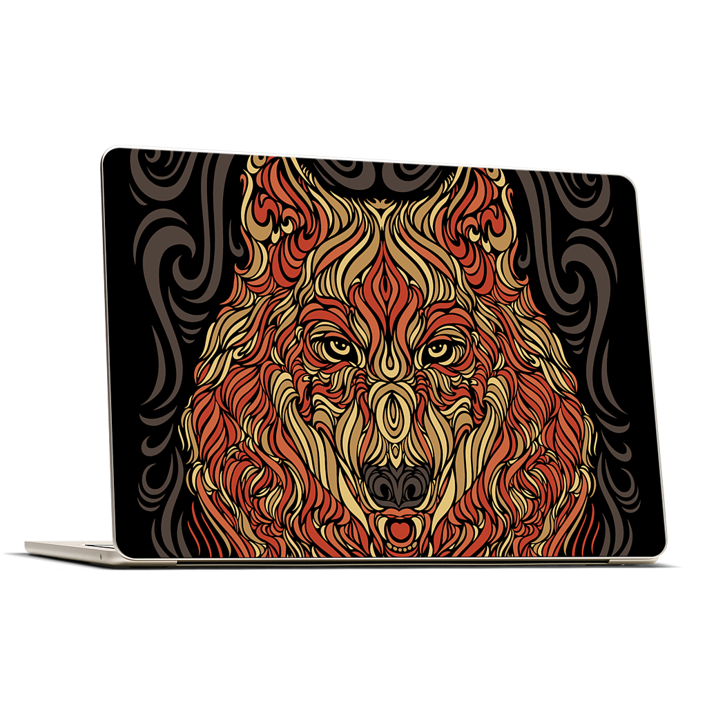 The Lone Wolf MacBook Skin
