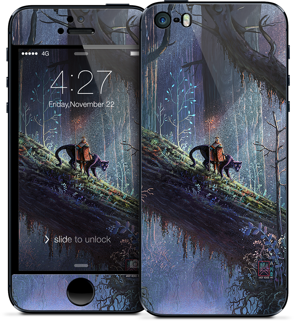 Emerging from the Deepness iPhone Skin