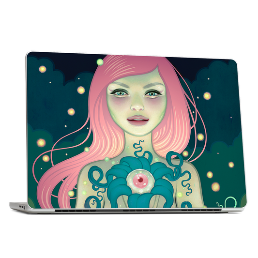 Midnight Bloom MacBook Skin