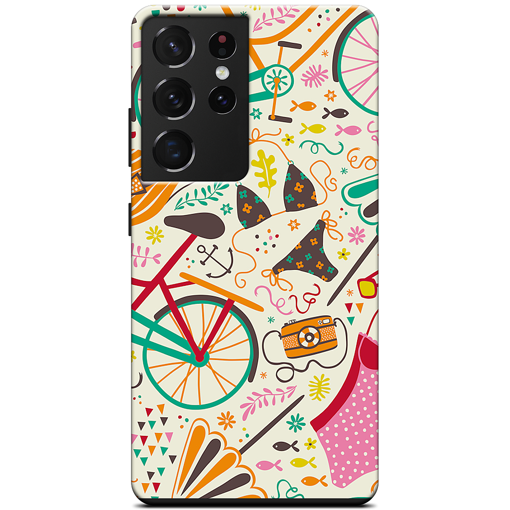 Seaside Cycle Samsung Case