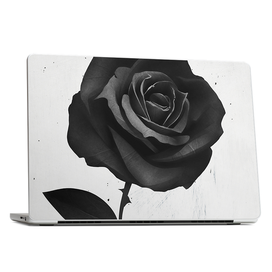 Fabric Rose MacBook Skin