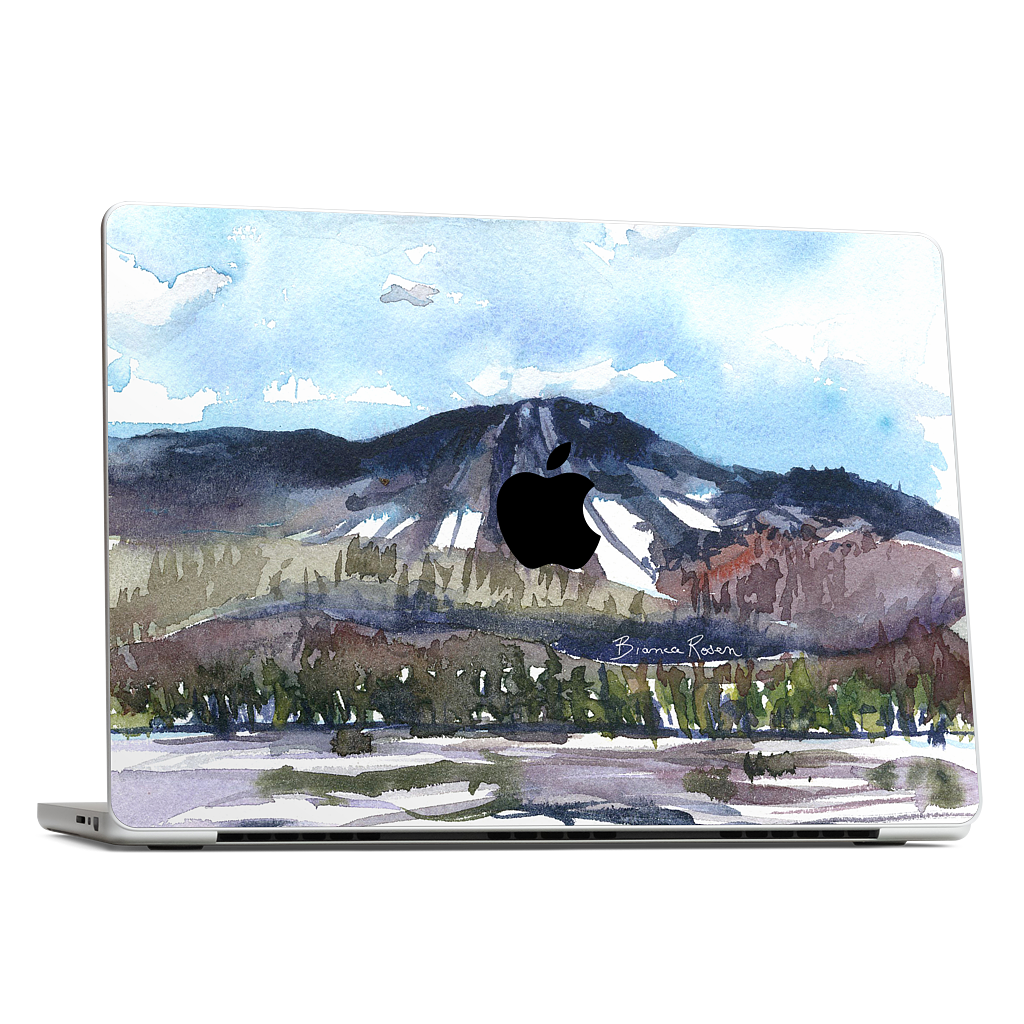 Ski Mountain MacBook Skin
