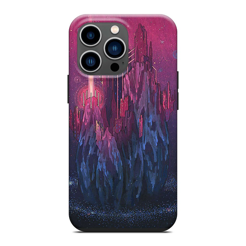 Space Fortress iPhone Case