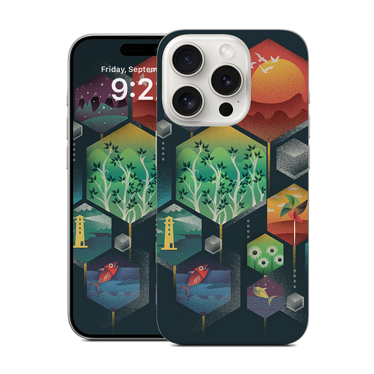 Geometrical Wonders iPhone Skin