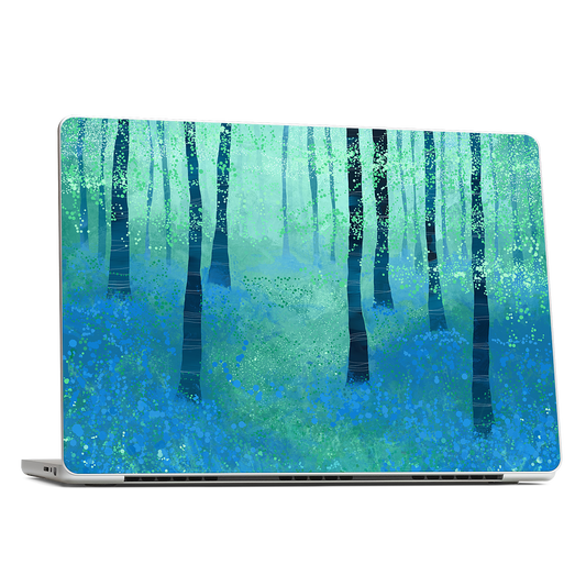 Bluebells Challock MacBook Skin