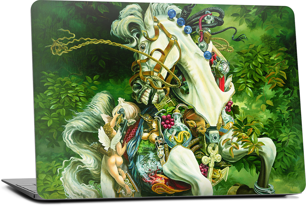 Knee-Jerk Reaction MacBook Skin
