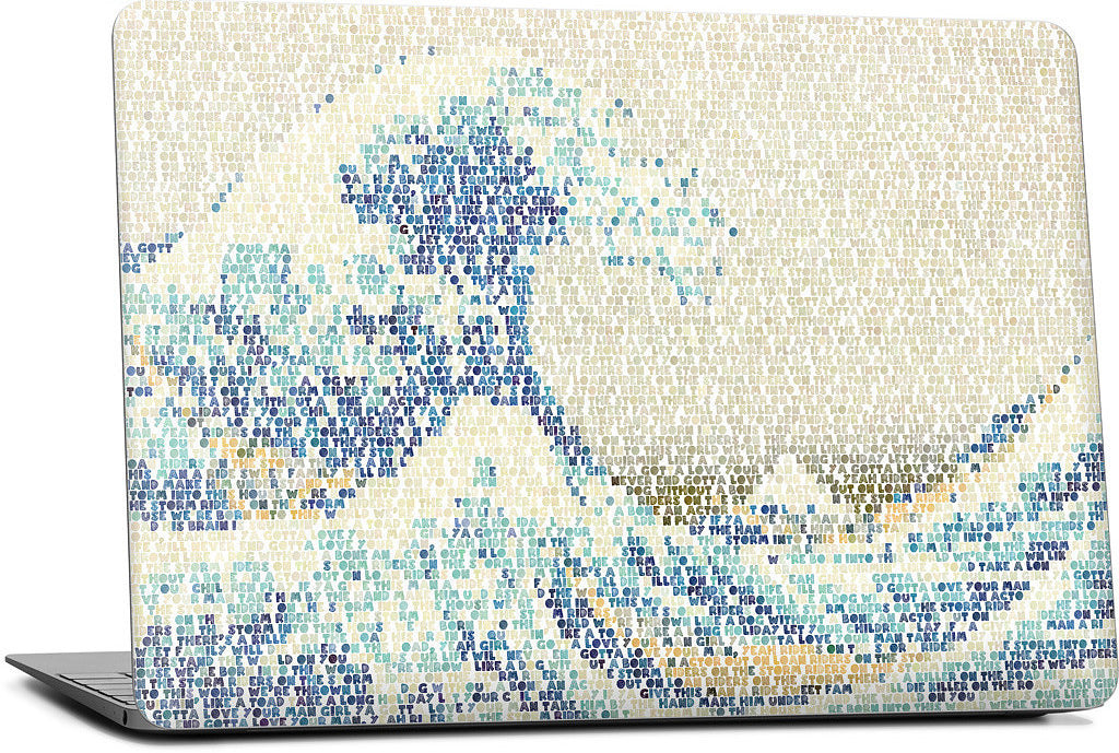 Riders On The Great Wave MacBook Skin
