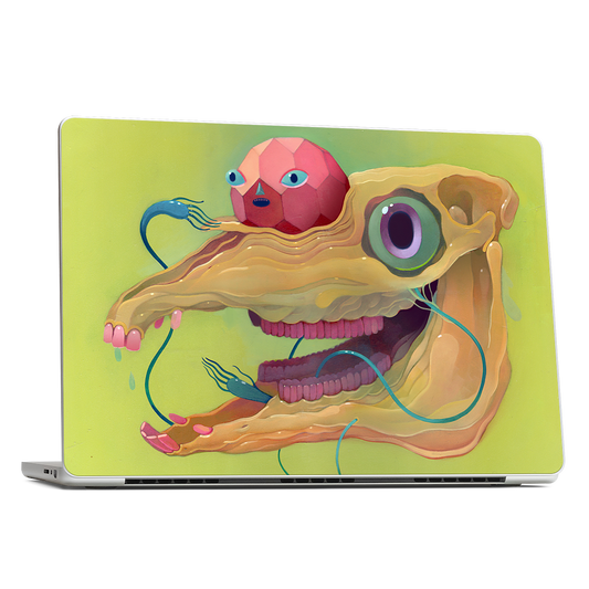 Horse Skull MacBook Skin