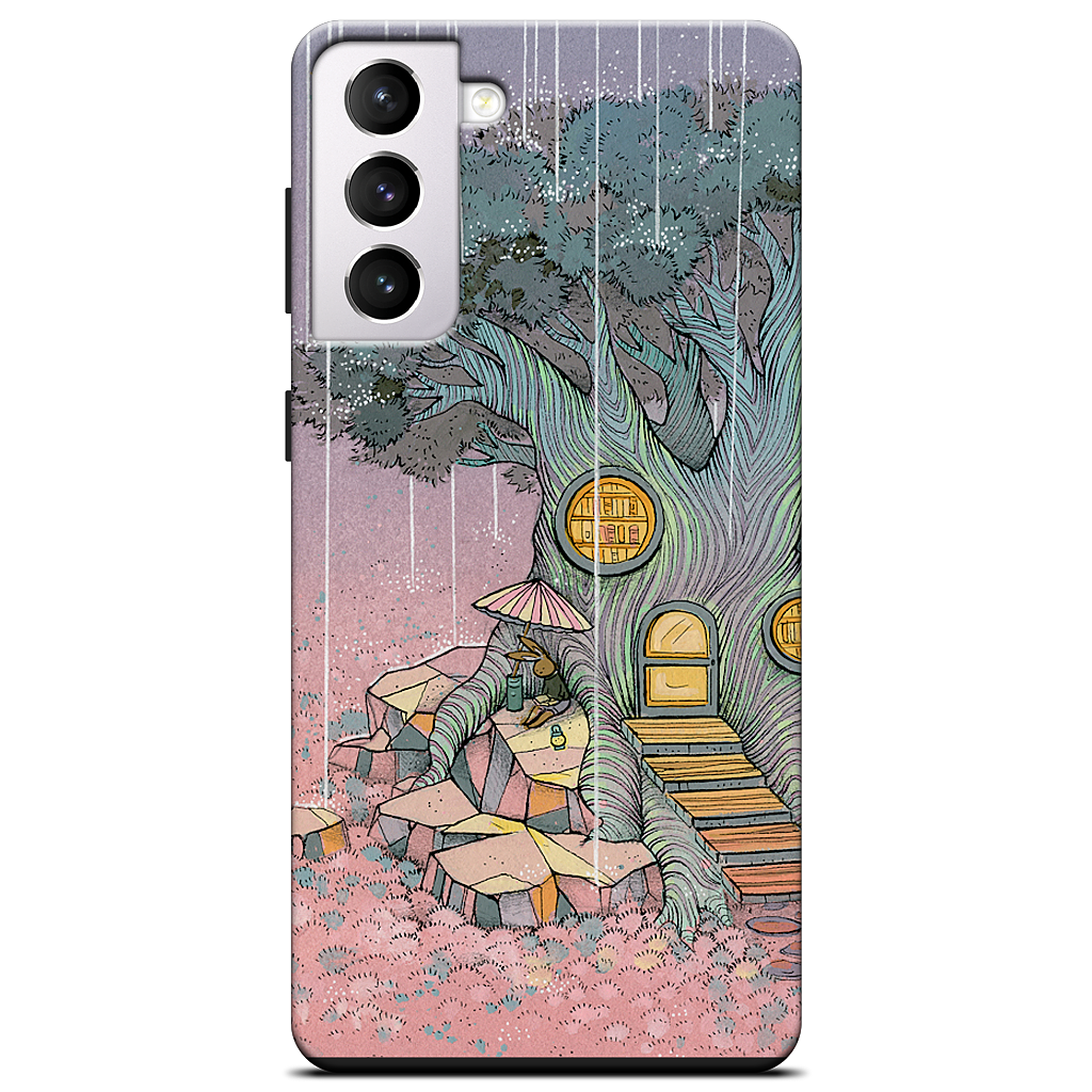 Rainy Day In The Library Samsung Case