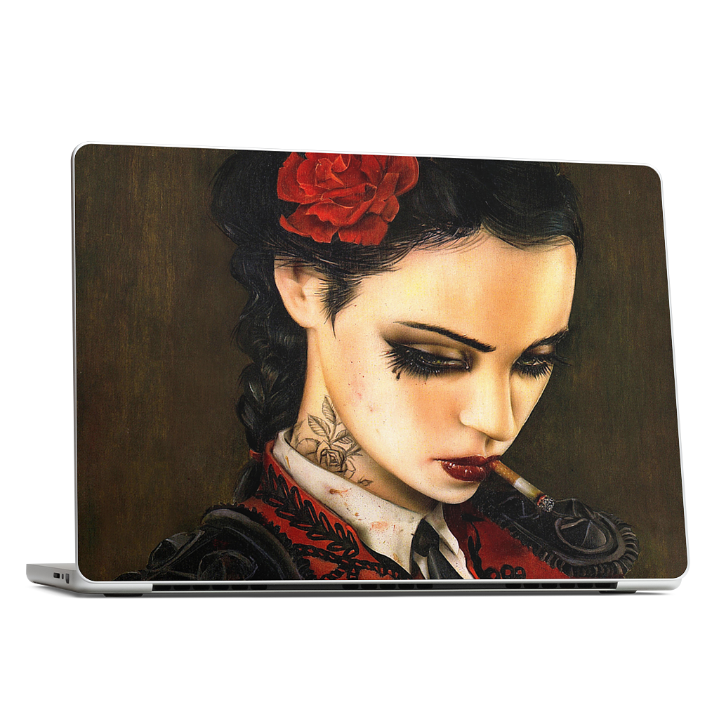 Bull Fight Her MacBook Skin