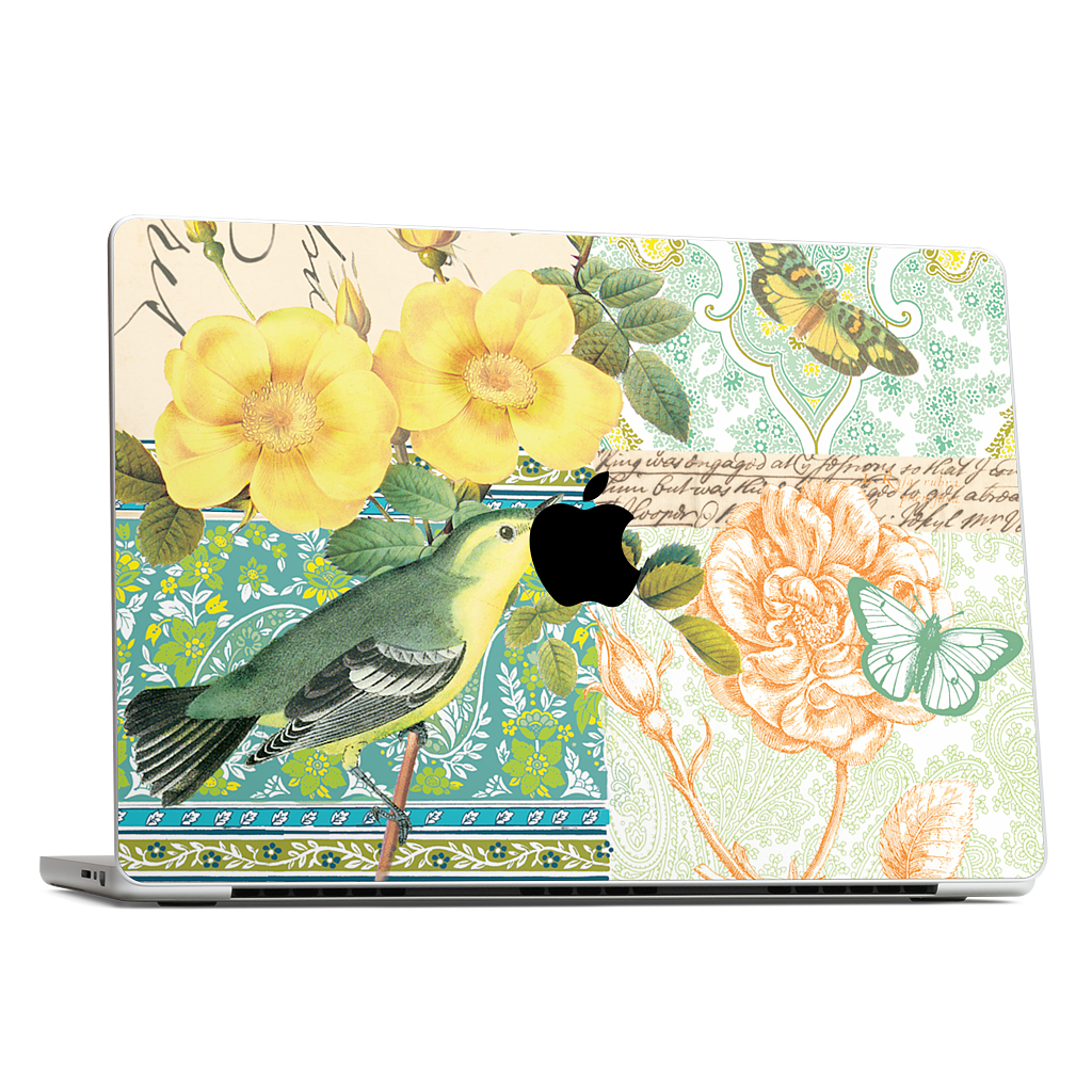 Yellow Bird MacBook Skin