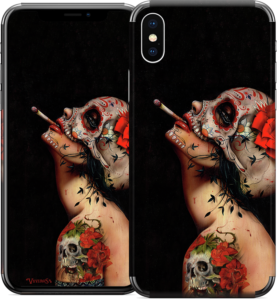 Viva La Muerte iPhone Skin
