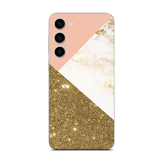 Gold Marble Collage  Samsung Skin