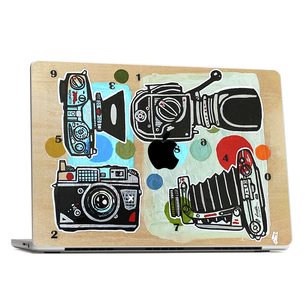 Watch It Happen MacBook Skin