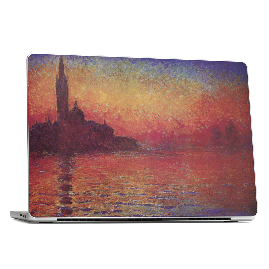 Sunset in Venice MacBook Skin