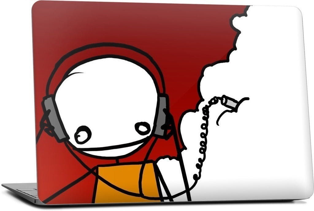 I Like This Music MacBook Skin