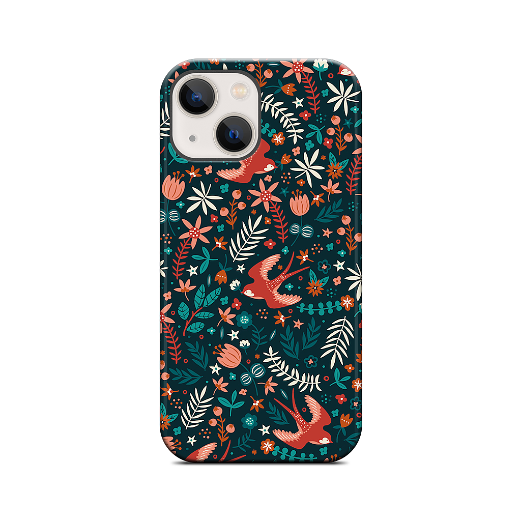 Flying Swallows iPhone Case
